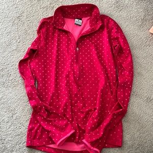 Women’s Nike dri fit quarter zip, pink
